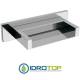 Soffione Doccia con getto a CASCATA in  Ottone Cromato Remer