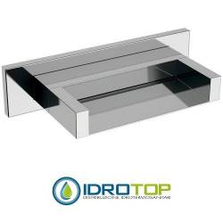 Soffione Doccia con getto a CASCATA in  Ottone Cromato Remer
