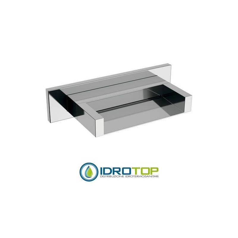 Soffione Doccia con getto a CASCATA in  Ottone Cromato Remer