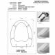 Copriwater Pozzi Ginori MITO VERDE R.G.  Cerniera Cromo-Sedile-Asse Wc 