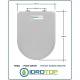 Copriwater Pozzi Ginori YDRA  BIANCO  Cerniera Cromo-Sedile-Asse Wc 