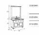 scheda tecnica mobile+specchiera 