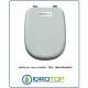 Copriwater Ideal Standard  TESI BIANCO I.S.  Cerniera Cromo-Sedile-Asse Wc