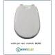Copriwater Ideal Standard  LIUTO BIANCO Cerniera Cromo-Sedile-Asse Wc