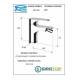 Miscelatore CLASS LINE  BIDET senza scarico Cromato Remer