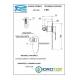 Miscelatore CLASS LINE  DOCCIA incasso con piastra lusso Cromato Remer