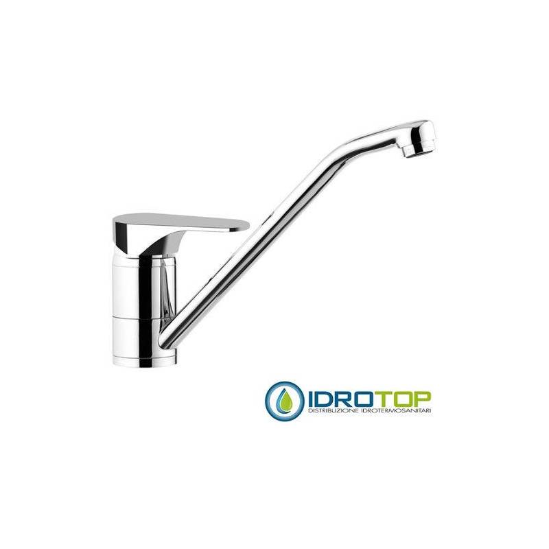 Miscelatore CLASS LINE  LAVELLO con bocca girevole Cromato Remer