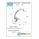 Miscelatore CLASS LINE  LAVELLO con bocca tipo lusso Cromato Remer