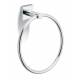 Porta Salviette ad Anello Sidney/Gamma da Parete.Finitura Cromo.Ibb