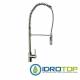 Miscelatore 304 INOX LAVELLO con bocca girevole a molla elettrolucida,flessibile in acciaio inox. inox Remer