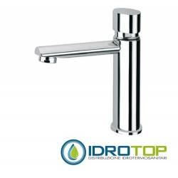 Rubinetto TEMPOR LAVABO temporizzato 1/2", linea ovale in ottone cromato Remer