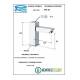 RUBINETTO TEMPOR TOUCH LAVABO temporizzazione elettronica, minimale tondo, cromato Remer