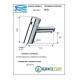 Rubinetto TEMPOR LAVABO temporizzato a collo cigno, Minimal, 1/2", cromato Remer