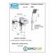Miscelatore QUBIKA VASCA ESTERNO con doccia Duplex cromato Remer