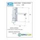 Miscelatore QUBIKA  LAVABO con scarico cromato Remer