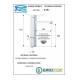 Miscelatore QUBIKA  LAVABO alto L con Scarico Click-Clack cromato Remer