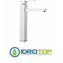 Miscelatore QUBIKA  LAVABO ALTO L senza scarico  cromato Remer