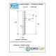 Miscelatore QUBIKA  LAVABO EXTRA ALTO XL senza scarico cromato Remer