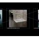 Piatto quadrato Evolution dimensioni cm 80X80  e  90X90