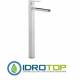 Miscelatore QUBIKA    CASCATA LAVABO extra alto XXL senza scarico cromato Remer