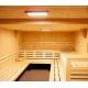 particolare interno sauna 